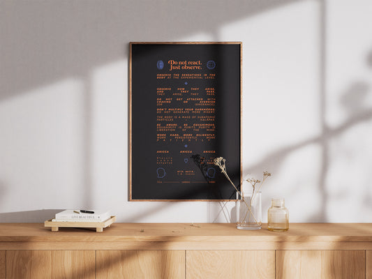 Vipassana Poster