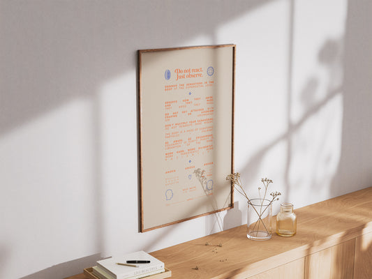 Vipassana Poster